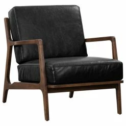 Poly & Bark Poly And Bark Verity Lounge Chair, Onyx Black