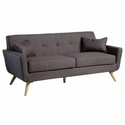 Abbyson Living Nora Fabric Sofa, Gray