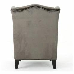 GDFStudio GDF Studio Talisa Winged High-Back Tufted New Velvet Club Chair, Gray 16 GDFStudio GDF Studio Talisa Winged High-Back Tufted New Velvet Club Chair, Gray -GDF sofa Shop 1fb159a701b160d5 7856 w800 h800 b1 p0