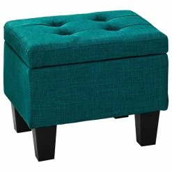 Picket House Everett 3-Pack Storage Ottoman, Teal -GDF sofa Shop 1ff1201d08e52732 7831 w800 h800 b1 p0