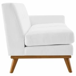 LexMod Engage Right-Arm Upholstered Fabric Loveseat, White -GDF sofa Shop 20e1a6920139543a 1666 w800 h800 b1 p0