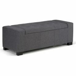 Simpli Home Ltd. Laredo Large Storage Ottoman
