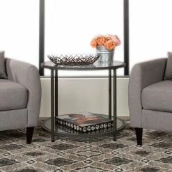 Studio Designs Camber Modern 2-Tier End Table -GDF sofa Shop 22814e56072119a6 4860 w800 h800 b0 p0