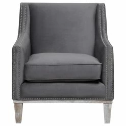 Picket House Aster Accent Chair, Charcoal