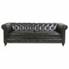 Jennifer Taylor Home Winston 91" Tufted Chesterfield Sofa, Vintage Black Brown Faux Leather 2 Jennifer Taylor Home Winston 91" Tufted Chesterfield Sofa, Vintage Black Brown Faux Leather -GDF sofa Shop 261107ea0e4175cf 6633 w800 h800 b1 p0