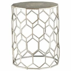 SEI Furniture Stephany Metal Accent Table