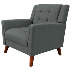 GDFStudio GDF Studio Evelyn Mid Century Modern Fabric Arm Chair, Dark Gray/Walnut 18 GDFStudio GDF Studio Evelyn Mid Century Modern Fabric Arm Chair, Dark Gray/Walnut -GDF sofa Shop 27311fa4019cb0a7 8203 w800 h800 b1 p0