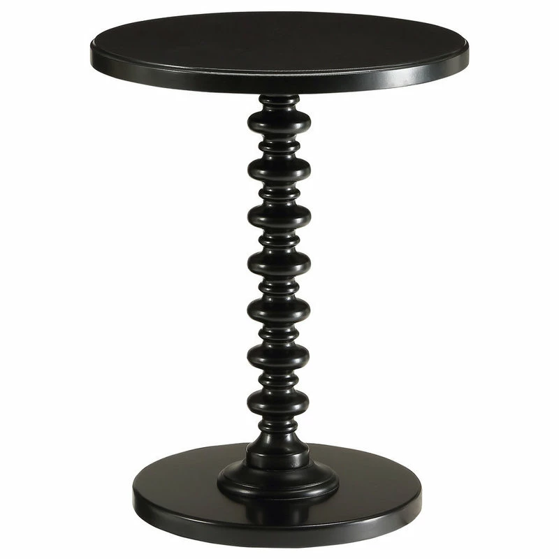 Acme Furniture Acton Side Table, Black 3 Acme Furniture Acton Side Table, Black