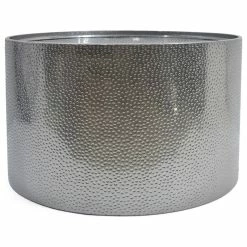 GDFStudio Rache Modern Round Accent Table With Hammered Iron, Silver -GDF sofa Shop 2891521401b712b4 3677 w800 h800 b1 p0