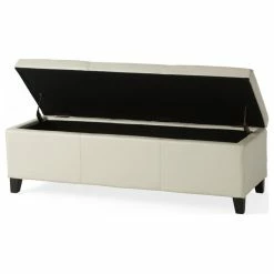 GDFStudio GDF Studio Skyler Beige Fabric Storage Ottoman Bench, Ivory -GDF sofa Shop 28c1660c039ad458 9744 w800 h800 b1 p0