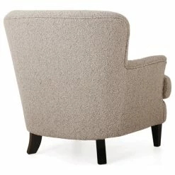 GDFStudio Gerald Boucle Upholstered Club Chair, Warm Stone Gray/Matte Black -GDF sofa Shop 28d1e6a4033bf206 3234 w800 h800 b1 p0