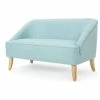 GDFStudio GDF Studio Jasper Mid Century Modern Fabric Loveseat, Light Blue -GDF sofa Shop 28f10ce801e51cac 5288 w800 h800 b1 p0
