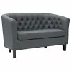 LexMod Prospect Upholstered Fabric Loveseat, Gray 1 LexMod Prospect Upholstered Fabric Loveseat, Gray -GDF sofa Shop 2981670100cd2686 3960 w800 h800 b1 p0