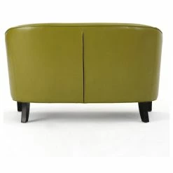 GDFStudio GDF Studio Isolde Modern Petite Loveseat, Green Leather -GDF sofa Shop 2bc1f48801c52606 3960 w800 h800 b1 p0