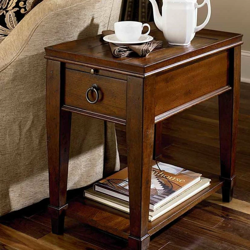Hammary Furniture Hammary Sunset Valley Chairside Table 4 Hammary Furniture Hammary Sunset Valley Chairside Table - Image 2