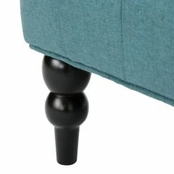 GDFStudio GDF Studio Leona Traditional High Back Tufted Winged Fabric Loveseat, Dark Teal -GDF sofa Shop 2d5197aa0f90739a 9690 w800 h800 b0 p0