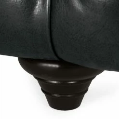 GDFStudio Marengo Contemporary Tufted 3 Seater Sofa, Midnight + Espresso, Faux Leather -GDF sofa Shop 2e91bd2600fa7ca9 9145 w800 h800 b0 p0