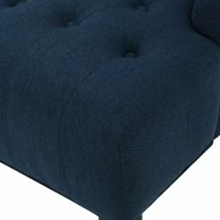 GDFStudio GDF Studio Adriana Tall Wingback Tufted Fabric Club Chair, Dark Blue -GDF sofa Shop 2ed1c20501b3132b 7311 w800 h800 b0 p0