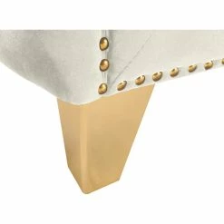 Meridian Furniture Michelle Fabric Upholstered Sofa, Gold Iron Legs, Cream Velvet 15 Meridian Furniture Michelle Fabric Upholstered Sofa, Gold Iron Legs, Cream Velvet -GDF sofa Shop 2ef13bcc02741464 8227 w800 h800 b0 p0