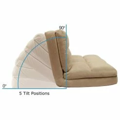 Loungie Floor Chairs Beige Microsuede Foam Filling Steel Tube Frame -GDF sofa Shop 32b1603101417a07 2505 w800 h800 b1 p0
