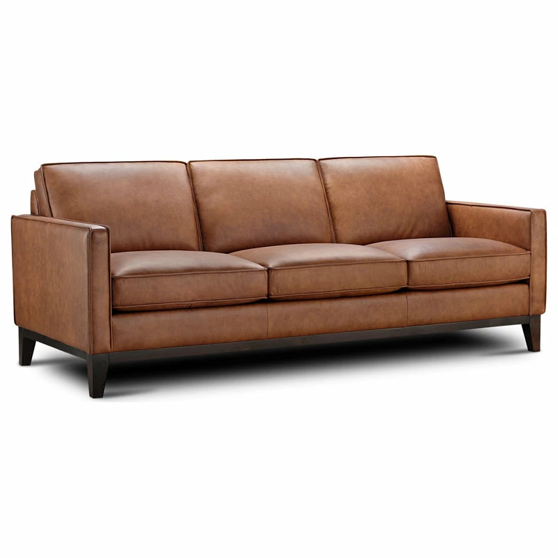 Hello Sofa Home Pimlico 100% Top Grain Leather Sofa 4 Hello Sofa Home Pimlico 100% Top Grain Leather Sofa - Image 2
