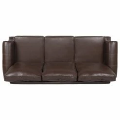 GDFStudio Burkehaven Contemporary Faux Leather 3 Seater Sofa, Nailhead Trim, Dark Brown 20 GDFStudio Burkehaven Contemporary Faux Leather 3 Seater Sofa, Nailhead Trim, Dark Brown -GDF sofa Shop 3341affb032d4f0e 1308 w800 h800 b1 p0
