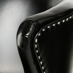 GDFStudio GDF Studio Jameson Tall Wingback Leather Club Chair, Black -GDF sofa Shop 33c1ede3039fdd99 1590 w800 h800 b0 p0