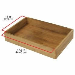 Oceanstar Design Portable Storage Cart With 3 Easy Removable Bamboo Trays -GDF sofa Shop 3481003f096e9724 8894 w800 h800 b1 p0