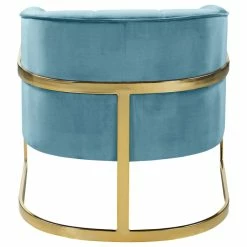 Meridian Furniture Carter Velvet Accent Chair, Aqua -GDF sofa Shop 3521c31d0f466e12 1567 w800 h800 b1 p0