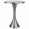 Lumisource 24" H Round Metal Brushed Nickel Side Accent Table -GDF sofa Shop 35717324027d0dca 6570 w800 h800 b1 p0