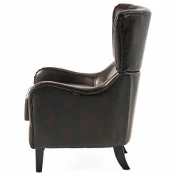 GDFStudio GDF Studio Ellery Brown Leather Club Chair -GDF sofa Shop 36c11c6b02eb7130 2937 w800 h800 b1 p0