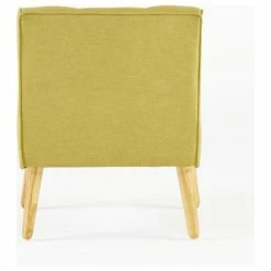 GDFStudio GDF Studio Fontinella Mid-Century Modern Fabric Tufted Arm Chair, Verdure Yellow, Single -GDF sofa Shop 36f13a0001b7fb52 9047 w800 h800 b1 p0