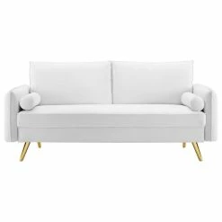 LexMod Revive Performance Velvet Sofa, White -GDF sofa Shop 36f1dec100cd2dbe 9675 w800 h800 b1 p0