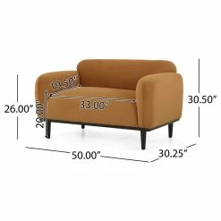 GDFStudio Sandee Contemporary Upholstered Loveseat -GDF sofa Shop 37d168df02e37704 2856 w800 h800 b1 p0