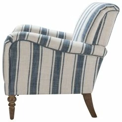 Karat Home Stripe Armchair Set Of 2, Navy -GDF sofa Shop 3891dc1600bdd2c5 2097 w800 h800 b1 p0