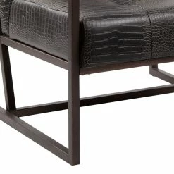 Olliix INK+IVY Waldorf Mid-Century Modern Accent Chair, Faux Leather Snakeskin Brown -GDF sofa Shop 3971594a0e705de8 7455 w800 h800 b0 p0