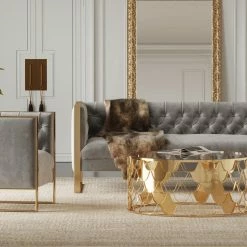 Vig Furniture Inc. Divani Casa Carlos Modern Gray Velvet And Gold Accent Chair 14 Vig Furniture Inc. Divani Casa Carlos Modern Gray Velvet And Gold Accent Chair -GDF sofa Shop 39e19c740274d390 2633 w800 h800 b0 p0