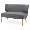 GDFStudio GDF Studio Dumont Mid Century Modern Fabric Loveseat Sofa Settee, Light Gray -GDF sofa Shop 3a91c88801e4d707 7469 w800 h800 b1 p0