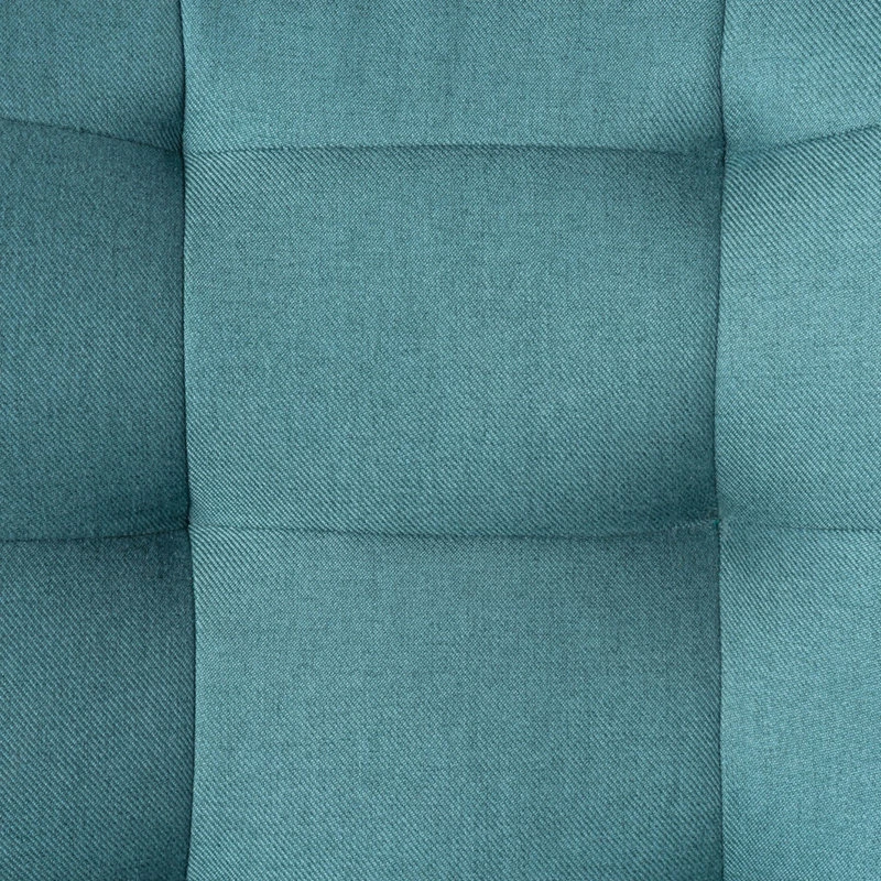 GDFStudio GDF Studio Temescal Mid Century Modern Dark Teal Fabric Club Chair, Dark Teal 14 GDFStudio GDF Studio Temescal Mid Century Modern Dark Teal Fabric Club Chair, Dark Teal - Image 12