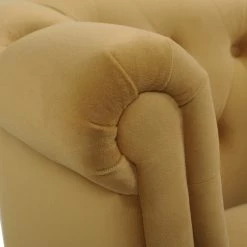 Jennifer Taylor Home Katherine Tufted Accent Chair, Mustard Gold Velvet -GDF sofa Shop 3b8138c60022c89e 8856 w800 h800 b0 p0