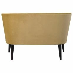 Jennifer Taylor Home Becca Channel And Button Tufted Settee, Gold -GDF sofa Shop 3d318f1c0d816441 8964 w800 h800 b1 p0