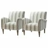 Karat Home Stripe Armchair Set Of 2, Gray 1 Karat Home Stripe Armchair Set Of 2, Gray -GDF sofa Shop 3d7154030038ab0b 0816 w800 h800 b1 p0