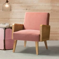 Karat Home Delphine Cane Accent Chair, Blush -GDF sofa Shop 3d818bc10f193692 1318 w800 h800 b0 p0
