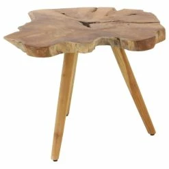 Brimfield & May Rustic Brown Teak Wood Accent Table 38420 -GDF sofa Shop 3dc1fe6d0b2174c2 7809 w800 h800 b1 p0