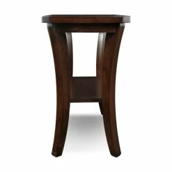 Leick Home Leick Furniture Boa Wood End Table In Brown Chocolate Cherry -GDF sofa Shop 3de123540c1295ad 1877 w800 h800 b1 p0