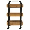 Oceanstar Design Portable Storage Cart With 3 Easy Removable Bamboo Trays -GDF sofa Shop 3e91b2b0096e973f 8894 w800 h800 b1 p0
