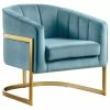 Meridian Furniture Carter Velvet Accent Chair, Aqua -GDF sofa Shop 3fe1671d0f466e09 1556 w800 h800 b1 p0