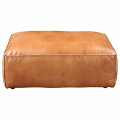 Moe's Home Collection Luxe Ottoman Tan