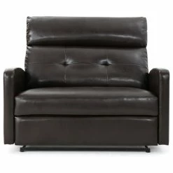 GDFStudio GDF Studio Hana Soft Brown Leather 2 Seat Recliner -GDF sofa Shop 40a1f04501d53aa6 0607 w800 h800 b1 p0