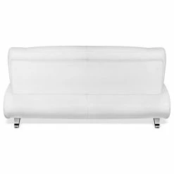 Zuri Furniture Modern Aspen White Microfiber Leather Loveseat -GDF sofa Shop 43f14e5d0b7ec4a4 8148 w800 h800 b1 p0